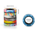 Miniatyrbild 2 av 5: 3 delar magnetiska ringar fidget leksak set vuxen fidget magneter spinner ringar  fidget paket bra gåva för vuxna tonåringar barn