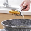 Miniatyrbillede 5 af 7: Rustfrit stål stegning skovl clips multifunktionelt bøf grill tang stegning fisk spatel clips  husholdning køkken værktøj