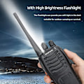 Miniatyrbilde 6 av 8: 2 pieces  Walkie Talkie UHF 400 470MHz 888s Long Range To Way Skinke Radios Transceiver for Jakt Hotell