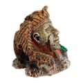 Miniatyrbilde 2 av 4: Kunstig harpiks gammel egyptisk farao sfinks ruiner romersk stil ansikt søyle statue akvarium dekorasjoner