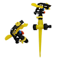 Miniatyrbilde 2 av 5: 360 grader roterende jet sprinklere dobbelt uttak vippe dyser 1/2" hann tråd sprinklere