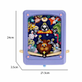 Miniatyrbillede 5 af 6: Børn Pinball Spil Desktop Pinball Spil Maskine Sjov Forældre-Kid Interaktivt Uddannelsesmæssigt legetøj