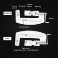 Miniatyrbilde 2 av 7: Fiskekrok Line Knutter Bærbar Semi Automatisk Fiske krok Rustfritt Stål Rask Knyting Tackle