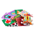 Miniatyrbilde 2 av 5: Baby vev boks baby sensoriske  leker myke montessori sensoriske leker for babyer trekk aktiviteter leker