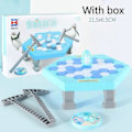 Miniatyrbillede 7 af 8: Mini Save The Penguin Penguin Ice Breaking Great Family Sjove Desktop Spil Kid Legetøj