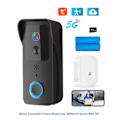 Miniatyrbild 3 av 8: 5G 2.4G WiFi Video Dörrklocka 1080P Tuya Smart Utomhus Trådlös Intercom Vattentät Trådlös Kamera med AC/DC Strömförsörjning