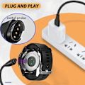 Pikkukuva 3 / 6: 1M/3.3FT USB lataus kaapeli Garmin Fenix 7 7S 7X 6 6S 6X 5 5X 5S Plus Vivoactive 3 Forerunner