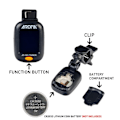 Miniatyrbild 2 av 6: Gitarr Tuner AT-01A/101 Fullbar Roterbar Clip-on Tuner Hög Känslighet för Bas Ukulele Kromatisk Gitarr Tillbehör