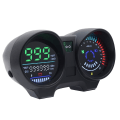 Miniatyrbillede 3 af 6: Speedometer Digital Dashboard LED Elektronik Motorcykel RPM meter