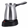 Miniatyrbillede 1 af 6: 220V kaffe lave 500ml rustfrit stål separeret italiensk mokka kande