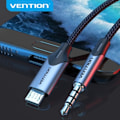 Miniatyrbilde 2 av 7: Vensjon Mikro USB til 3,5 mm Lyd kabel for Hi-Fi Lyd Kort Mikrofon Karaoke 3,5 Jack Adapter for Samsung Xiaomi Android telefon