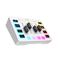 Miniatyrbild 1 av 6: Spel USB Mixer Med 4-kanaler/XLR Mikrofon Gränssnitt/RGB, Ljud mixer