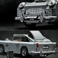 Pikkukuva 5 / 6: Tekninen James Bond DB5 Aston Martin Klassinen Auto rakennus lohkot lelut lapsille