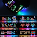 Miniatyrbild 5 av 6: Rullning Reklam LED Skylt USB 5V Bluetooth App Kontroll Logotyp Ljus Anpassad Text Mönster Animation Programmerbar Display