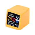 Miniatyrbild 8 av 8: Mini Smart WiFi Väderstation Klocka för Spelrum