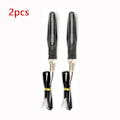 Miniatyrbilde 4 av 7: Universal LED Motorsykkel Svinge Signal Lys 12v IP68 Vanntett Amber Blinker Indikator Blinker Bak Lys