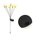 Pikkukuva 1 / 7: Aurinko LED Valo Ulkona vedenpitävä Puutarha Auringonvalo Powered Maisema Valot Firefly Puutarha Valot