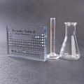 Miniatyrbild 5 av 7: Periodisk tabell med riktiga element 3D Transparent Periodisk tabell brev dekoration barn undervisning skola display kemi element
