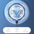 Pikkukuva 2 / 5: Langaton Bluetooth 5.2 Nappikuuloke TWS HiFi  Langattomat kuulokkeet mikrofonilla 300mAh Stereo In-Ear Nappikuuloke
