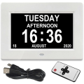 Miniatyrbillede 1 af 6: Alarmer Digital LED Kalender Ur med Multi Sprog display