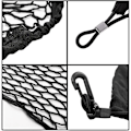 Miniatyrbild 3 av 8: 120cm 60cmCar-Styling Stövel Snöre Mesh Elastisk Hög kvalitet Nylon Bak Bak Last Koffert Förvaring Arrangör Bagage Net