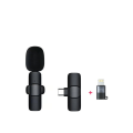 Miniatyrbilde 5 av 11: Trådløs Lavalier Mikrofon Bærbar Lyd Video Opptak Mini Mic for iPhone Android Live Broadcast Gaming Phone Mic