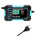 Miniatyrbillede 3 af 7: 6A Fuld Automatisk Bil Batteri Oplader Foxsur Batteri Opladning Lifepo4 Batteri 12V  Digital Skærm