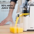 Miniatyrbillede 6 af 6: Slow Juicer med rustfrit stål si