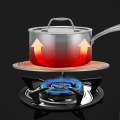 Miniatyrbillede 3 af 7: Varme Diffuser Plade Rustfrit Stål Varmer Conduction Plade Induktion Komfur Diffuser