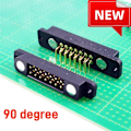 Miniatyrbild 3 av 7: 1 bit Dubbel rad Hög ström Magnetisk Pogo Pin kontakt