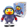 Miniatyrbilde 1 av 7: Baby Duck Toy Musical Interactive Toy Elektrisk med lys og lyder Dansing Robot Space Elements