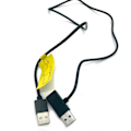 Miniatyrbillede 2 af 6: 2 i 1 USB strøm forsyning kabel til bil oplader