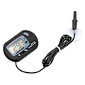 Miniatyrbilde 1 av 5: Fisk Tank LCD Digital Akvarium Termometer Temperatur Vann Måler Akvarium Temperatur Detektor Fisk Alarm Kjæledyr rekvisita Verktøy Aquatic