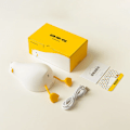Miniatyrbilde 2 av 8: Benson Ligge Flat And Natt Lys LED Squishy Duck Lampe Søt Lys Up Duck