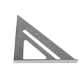 Miniatyrbild 6 av 7: Mätning Verktyg Snickare Rak Linjal Aluminium Legering Speed Protractor Gering 3 Right Angles Scriber