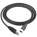 Miniatyrbillede 4 af 6: Firewire IEEE 1394 6 Pin Han til USB 2.0 A Han Adaptor Konverter Kabel ledning