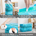 Miniatyrbild 3 av 10: Elektrisk luft pump vakuum förseglad kompressionspåse för kläder förvaring påsar elektrisk förslutare maskin