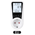 Miniatyrbild 4 av 4: AC Digital Wattmätare  Ström Mätare LCD Energi Mätare Ström Monitor EU Plug Socket