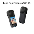 Miniatyrbild 3 av 6: Anti-repor lins lock skyddande skydd för Insta360 X3 silikon skyddande dammtät fodral