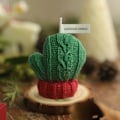 Miniatyrbilde 4 av 4: Jul pynt elg formet duftende stearinlys rom pynt estetisk luksus pynt