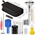 Miniatyrbild 5 av 6: 147 bitar set Klockare Klocka Reparation Reparation Verktyg Kit, Case RemoverOpener Bar Set, Bekvämlighet Varumärke Klocka Verktyg