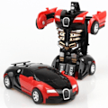 Miniatyrbilde 1 av 3: Children's Toy One-Click Slag Deformasjon Bil Robot Bil Treghet Leke Bil
