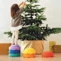 Miniatyrbild 3 av 10: Children's Interactive Games Stapel Stones Foam Stapelstenen Toys