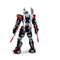 Miniatyrbillede 4 af 5: Super Robot Diablo Gipsy Danger Wanderer Hero Mech Figur Building Blocks
