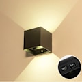 Miniatyrbillede 3 af 6: LED Intelligent Motion Sensor Væg lampe 6W Med batteri