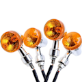 Miniatyrbilde 5 av 5: 4 stk Universal Motorsykkel Sving Signal Lys