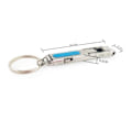 Miniatyrbillede 2 af 7: 1 PC Foldbar 0,5 cm Ultratynd Bærbar Rustfrit Stål Negle Tå Kutter Trimmer Saks Manicure Pedicure Værktøj