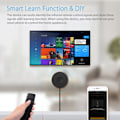 Miniatyrbilde 4 av 7: Smart IR Fjernkontroll Kontroll wifi Universal Infrarød Kontroller for TV DVD AUD AC Works