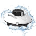 Miniatyrbild 1 av 6: Robot Sim Pool Stenare Trådlös Automatisk dammsugare Elektriska Borstar Utomhus 5000mAh Ladda