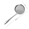 Miniatyrbillede 4 af 5: Filter Olie Skimmer Stege Pande Mindre Olie Ske Olie Filter i Rustfrit Stål Varm Grydde Ske Filter